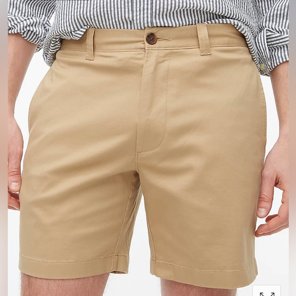 J Crew chino 7” shorts